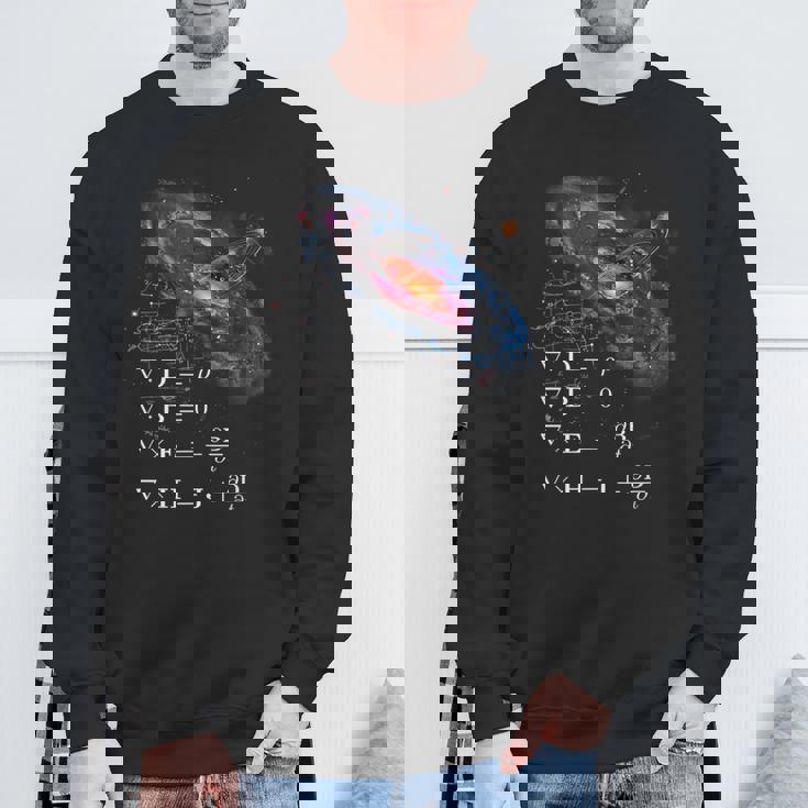 マクスウェルの方程式 物理学 相対性理論 数学 数学 スウェットシャツ 高齢者への贈り物