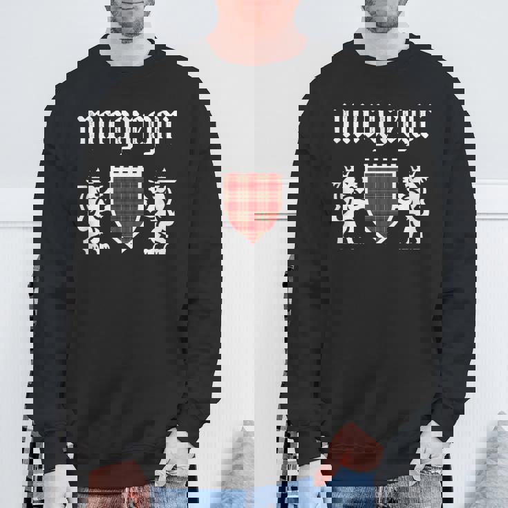 マクレガー一族タータン、スコットランド格子縞、マクレガーファミリー スウェットシャツ 高齢者への贈り物