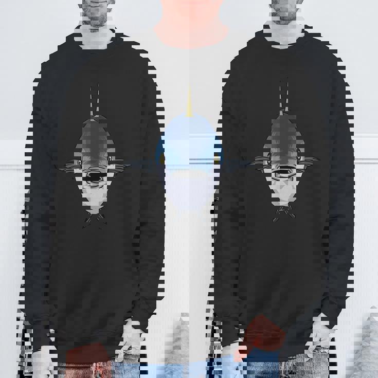 マグロフィッシュ アニマルヘッド キュートなまぐろ 恋人 レディース メンズ スウェットシャツ 高齢者への贈り物