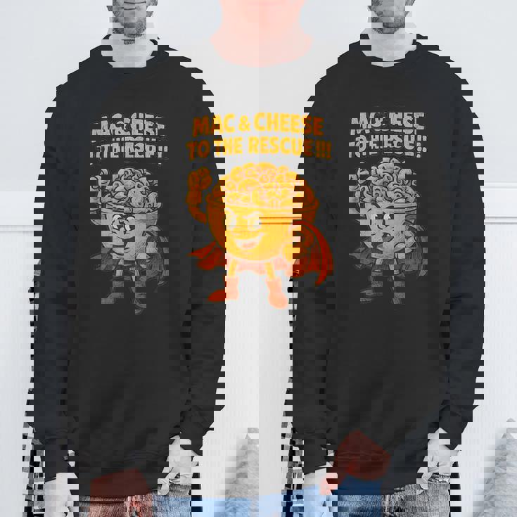マック＆チーズ・トゥ・ザ・レスキュー！！！ スウェットシャツ 高齢者への贈り物