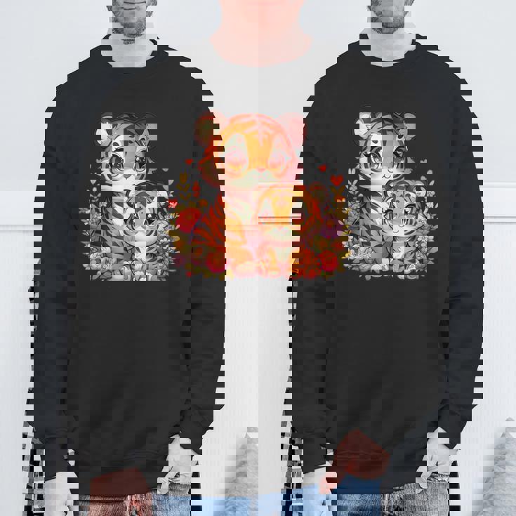 ママタイガー 赤ちゃん可愛い動物モチーフ スウェットシャツ 高齢者への贈り物