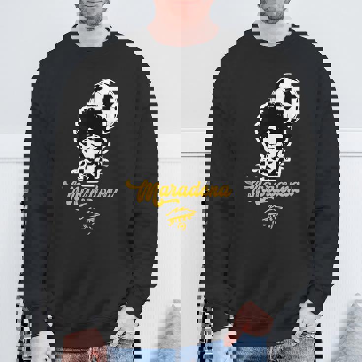 マラドーナフェイススマイル スウェットシャツ 高齢者への贈り物