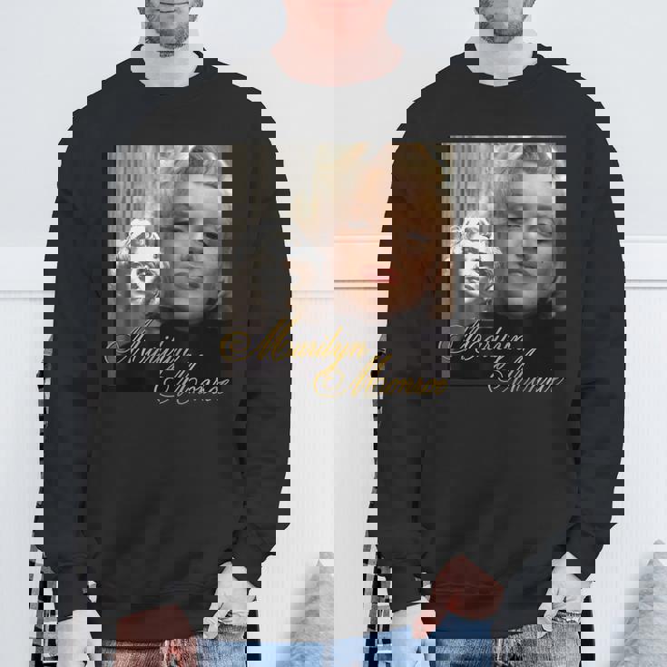 マリリンモンロー_004 スウェットシャツ 高齢者への贈り物