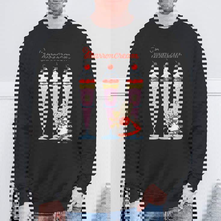 マロンクリーム パフェ スウェットシャツ 高齢者への贈り物