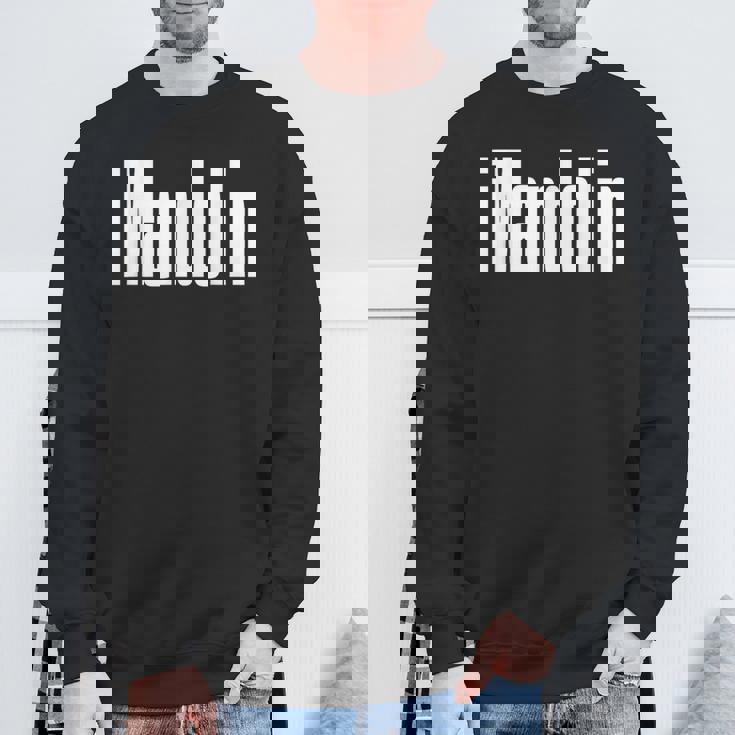 マンドリン ミュージシャン ブルーグラス インディ ファニー プレクトラム スウェットシャツ 高齢者への贈り物