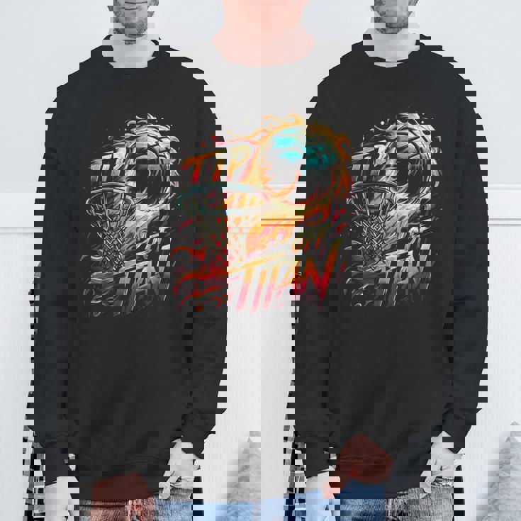 マーチ カレッジ バスケットボール トーナメント ティップオフ タイタン B-ボール スウェットシャツ 高齢者への贈り物