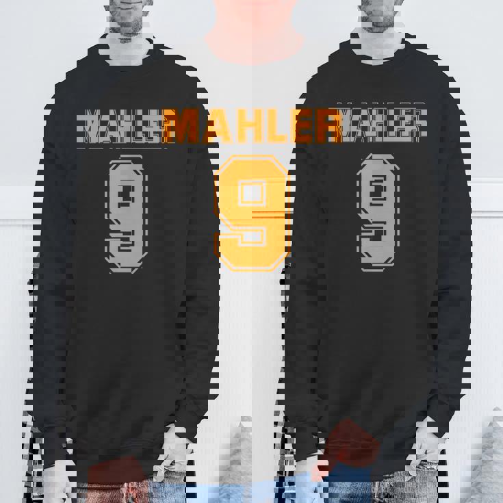 マーラー 第9番 交響曲 楽しいスポーツ スウェットシャツ 高齢者への贈り物