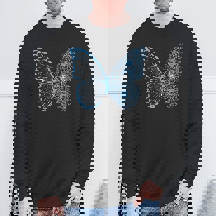 ミクロネシア国旗 蝶 ミクロネシアのルーツ ミクロネシア スウェットシャツ 高齢者への贈り物