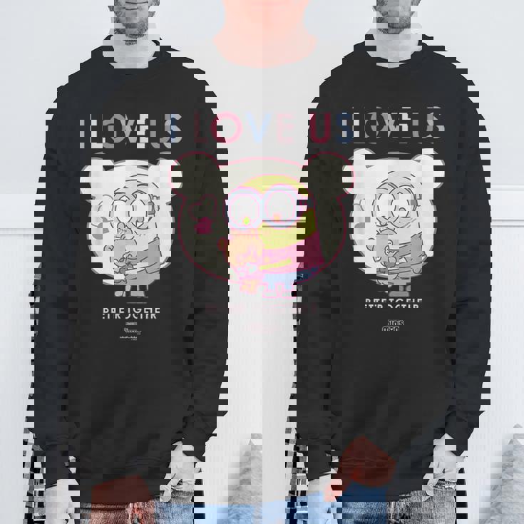 ミニオンズのボブとティム・ベター・トゥギャザー スウェットシャツ 高齢者への贈り物