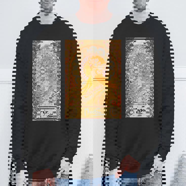 ミュシャ ゾディアック アールヌーボー アルフォンス。 スウェットシャツ 高齢者への贈り物