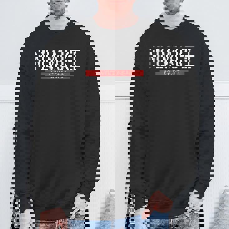 ミルウォーキー ウィスコンシン お土産 ヴィンテージ ウィスコンシン ミルウォーキー スウェットシャツ 高齢者への贈り物