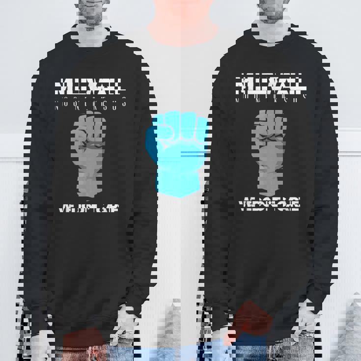 ミルウォール-誰も私たちを好きではない スウェットシャツ 高齢者への贈り物