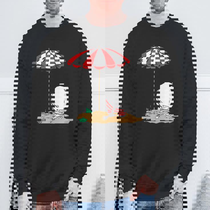 ムーミン ビーチで着替え スウェットシャツ 高齢者への贈り物