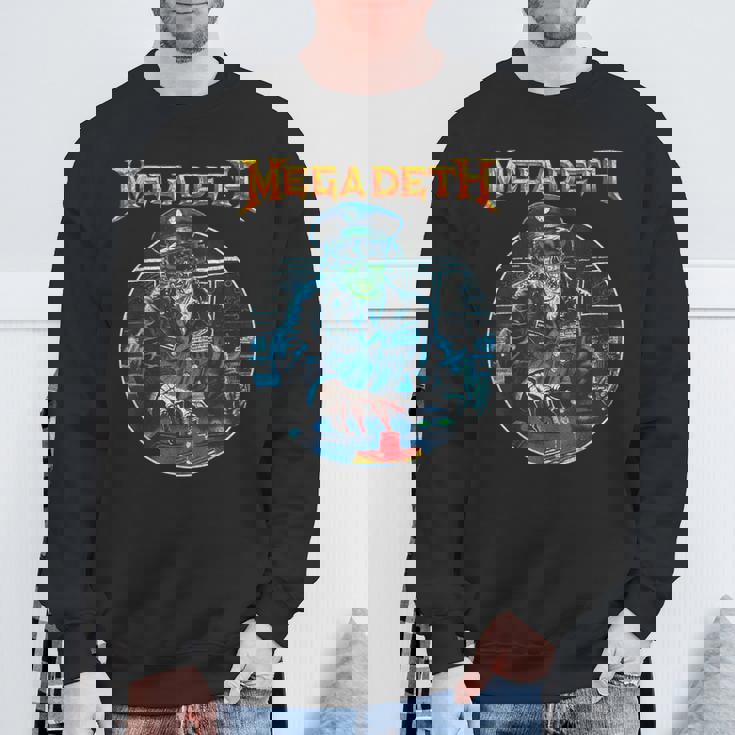 メガデス ヴィンテージ ジェネラル ヴィック スウェットシャツ 高齢者への贈り物