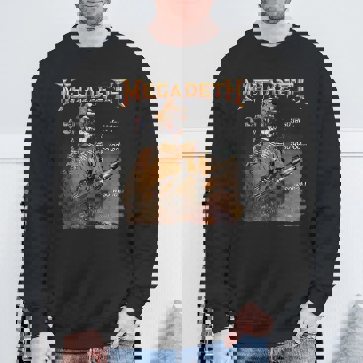 メガデス -O Faro Goodo What Nuclear スウェットシャツ 高齢者への贈り物