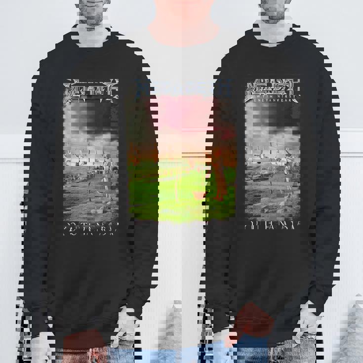 メガデス-ユーサナシア スウェットシャツ 高齢者への贈り物