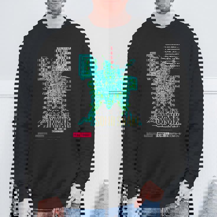 メタルギアボックス アートジャパン レトロ ゲーマー クラシック 8ビット ステルス スウェットシャツ 高齢者への贈り物