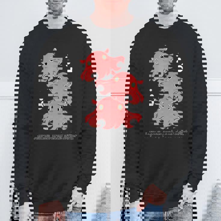 メンダコ 深海生物 Mendako スウェットシャツ 高齢者への贈り物