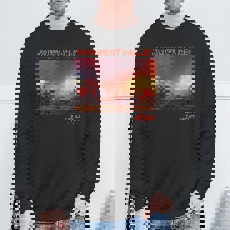 モニュメントバレーユタ州 スウェットシャツ 高齢者への贈り物