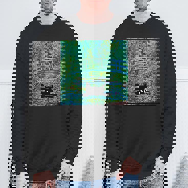 モネの睡蓮の池 スウェットシャツ 高齢者への贈り物