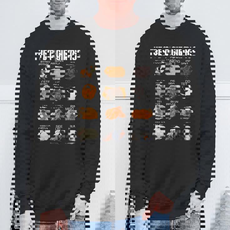 モルモットの種類 ふわふわポテト愛好家 キッズ ペット モルモット。 スウェットシャツ 高齢者への贈り物