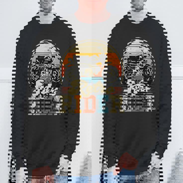 モンキー 原付 バイク レトロ ライダー ヴィンテージ 日本 クラシック スウェットシャツ 高齢者への贈り物