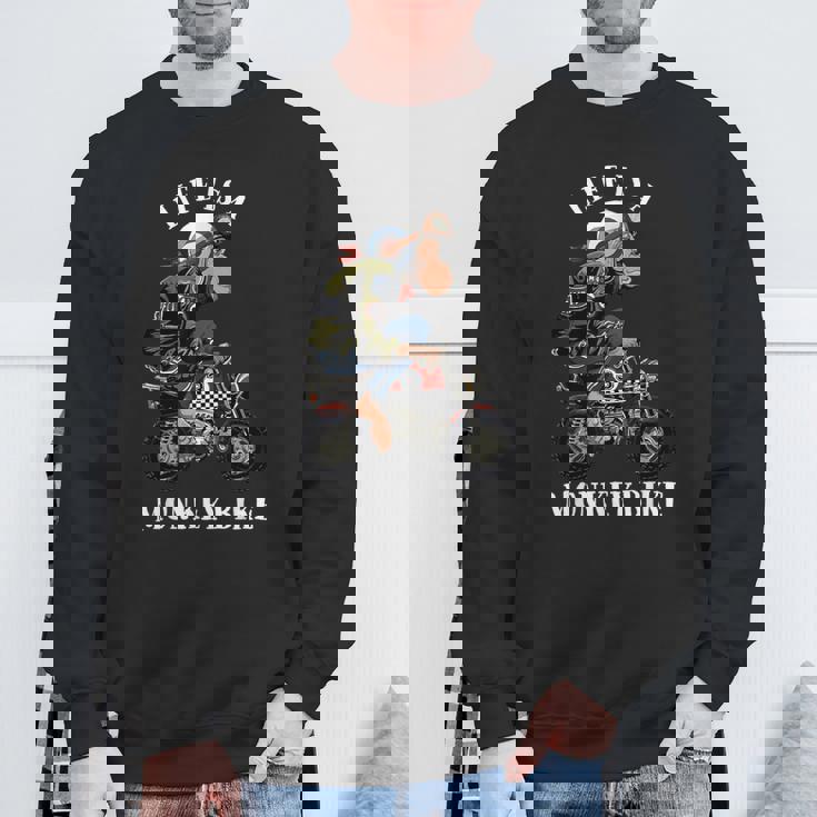 モンキーバイク スウェットシャツ 高齢者への贈り物