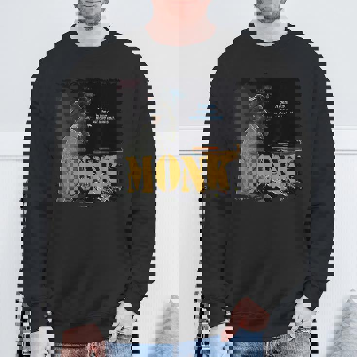 モンクジャズ 知恵 ピアニスト ミュージシャン スウェットシャツ 高齢者への贈り物