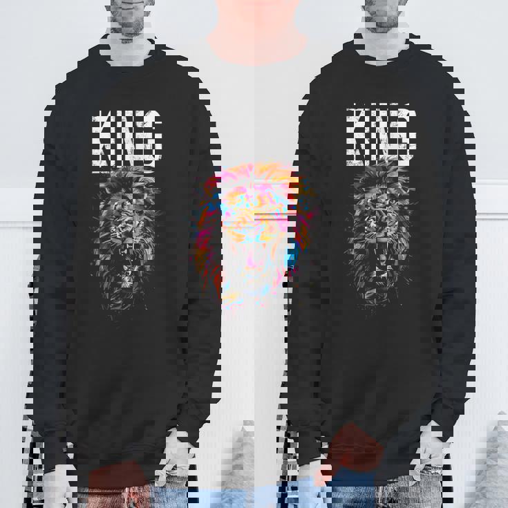 ユダのライオン 王 アフリカ ジャマイカ レゲエ ヘブライ語 イスラエル人 スウェットシャツ 高齢者への贈り物