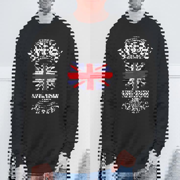 ユニオンジャック イギリス国旗 イギリス国旗 ロンドン スウェットシャツ 高齢者への贈り物