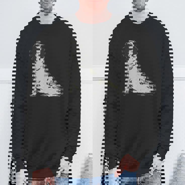 ヨガ パグ パグ スウェットシャツ 高齢者への贈り物