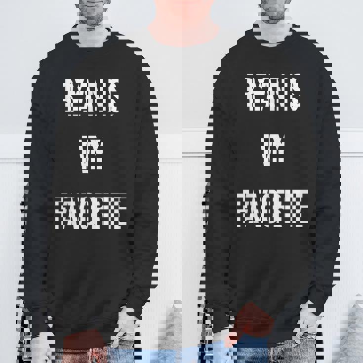 ライアンは私のお気に入り スウェットシャツ 高齢者への贈り物