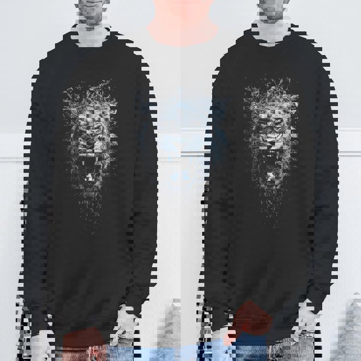 ライオンキング クリエイティブデザイン ウォーター強度 スウェットシャツ 高齢者への贈り物