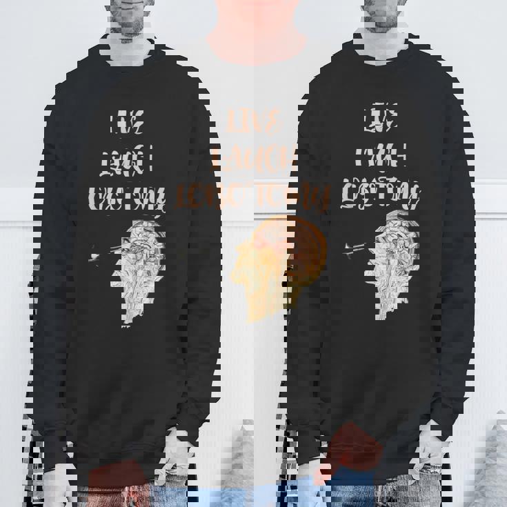 ライブ・ラフ・ロボトミー スウェットシャツ 高齢者への贈り物