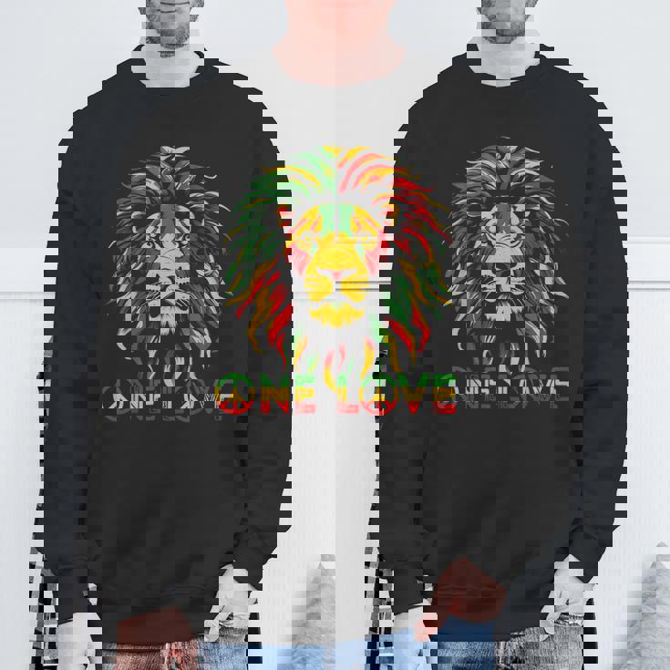 ラスタ レゲエ ライオン ジャマイカ ルーツ ユダのライオン ラスタファリ スウェットシャツ 高齢者への贈り物