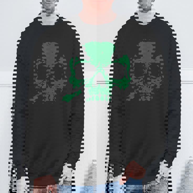 ラッキースカル クローバー スウェットシャツ 高齢者への贈り物