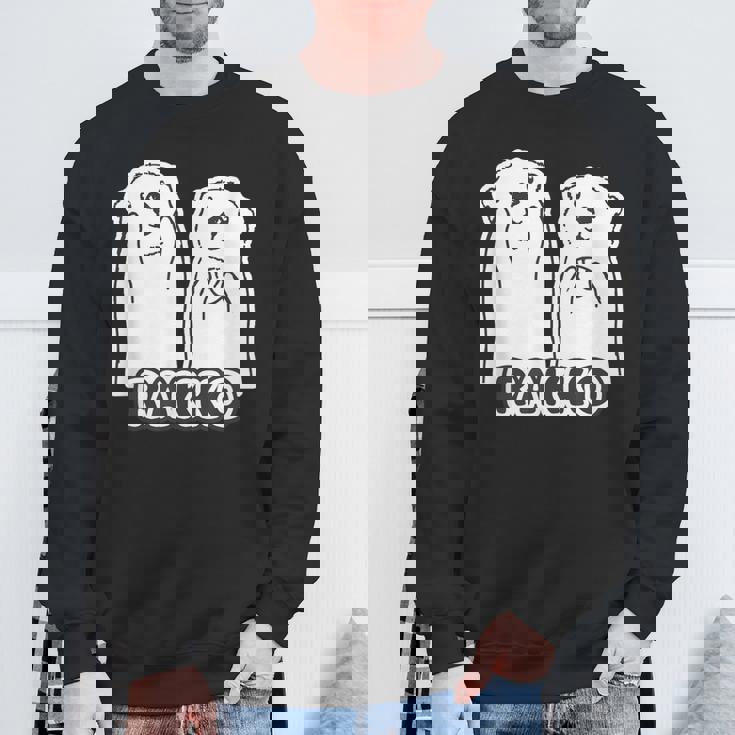 ラッコ《ともだち・かい と かお》2匹 シンプル イラスト【どうぶつフレンズ】動物 ゆるくて かわいい キャラクター スウェットシャツ 高齢者への贈り物