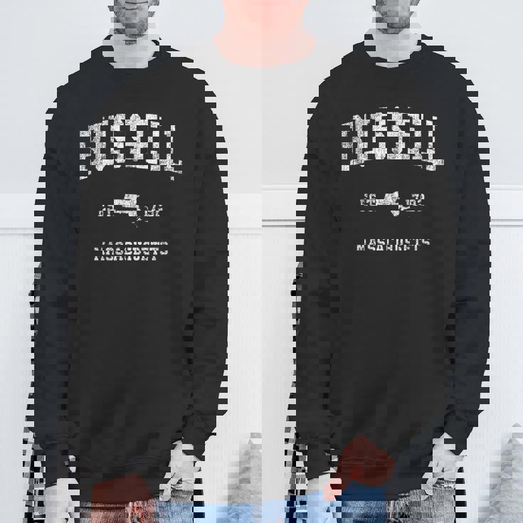 ラッセル・マサチューセッツ州マサチューセッツ州ヴィンテージアスレチックスポーツデザイン スウェットシャツ 高齢者への贈り物