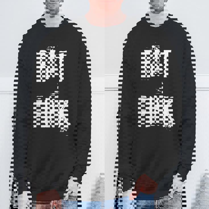 ラットフィンク スウェットシャツ 高齢者への贈り物