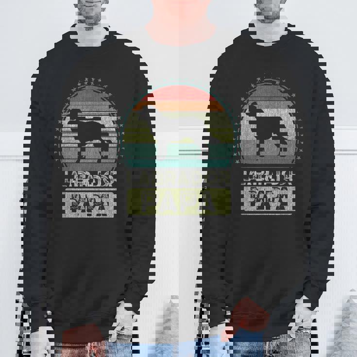 ラブラドール・パパ 父の日 ラブラドール・レトリーバー スウェットシャツ 高齢者への贈り物