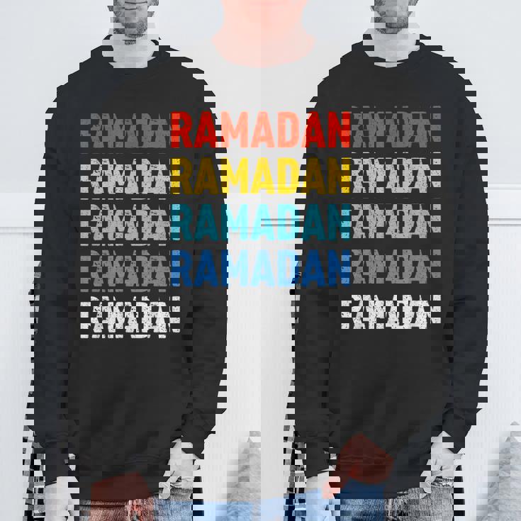 ラマダン断食カフタンアバヤフリーデーラマダンイスラム スウェットシャツ 高齢者への贈り物
