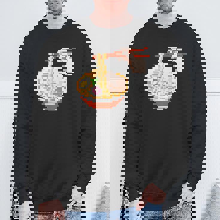 ラーメン ドット絵 スウェットシャツ 高齢者への贈り物