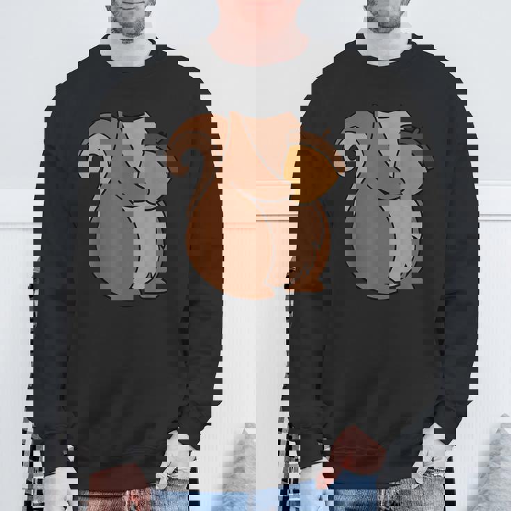 リスのコスチューム ラストミニッツのコスチューム リス スウェットシャツ 高齢者への贈り物