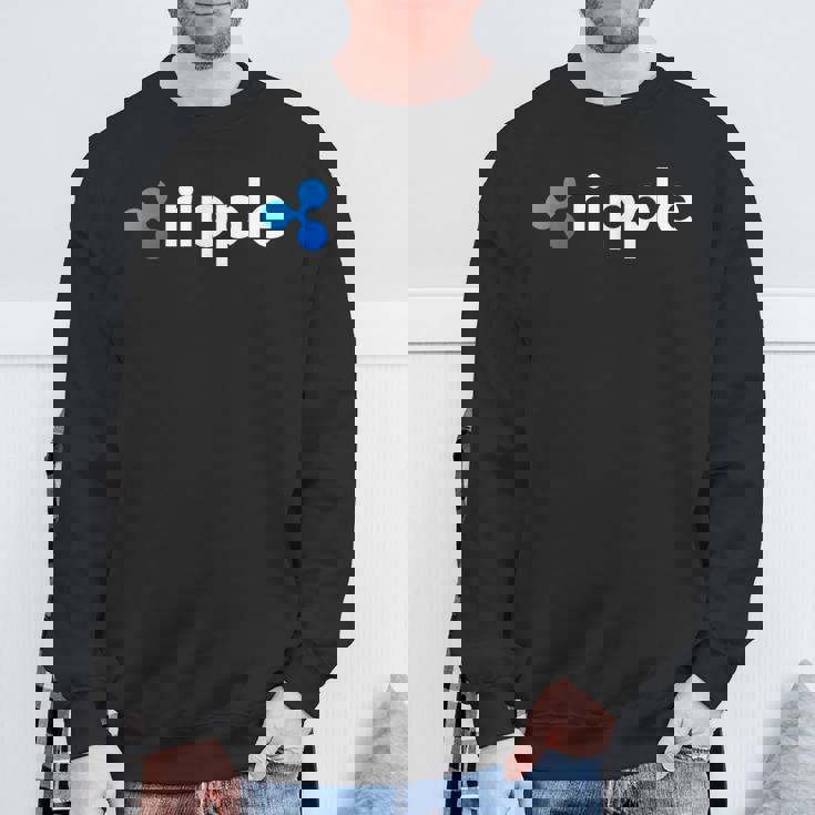 リップルロゴ クリプトxrpコイン 暗号通貨 スウェットシャツ 高齢者への贈り物