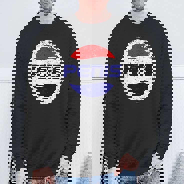 リフレッシュペニス飲料 面白いディックジョーク スウェットシャツ 高齢者への贈り物