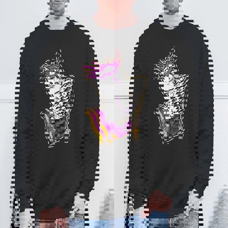 リーンシャツ、パープルドランク、ダーティダブルカップ、リーンライン スウェットシャツ 高齢者への贈り物