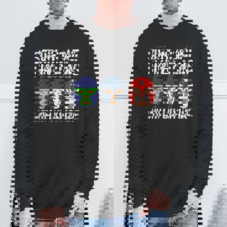 ルチャリブレ メンズ レディース ルチャール メキシカンレスラー スウェットシャツ 高齢者への贈り物