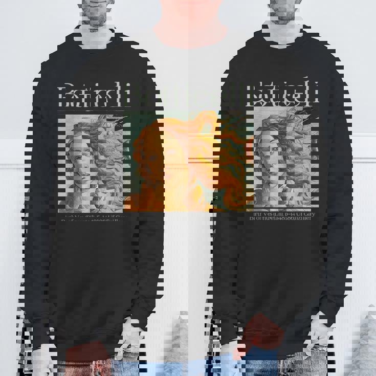 ルネッサンス美的ボッティチェリ ヴィーナスの誕生 アートデザイン スウェットシャツ 高齢者への贈り物