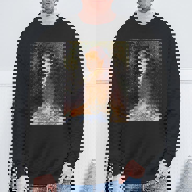 ルノワール／可愛いイレーヌ【世界の名画】（高精細画質）Renoir 美術館アート スウェットシャツ 高齢者への贈り物