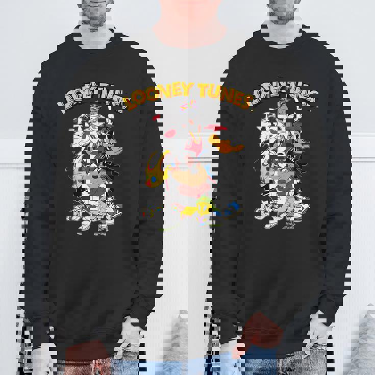 ルーニー・テューンズ シルベスター タズ ダフィー 虫 スウェットシャツ 高齢者への贈り物
